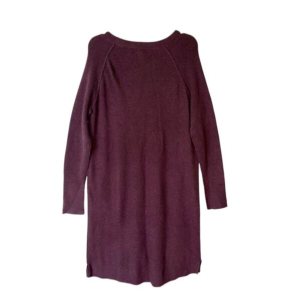Sweater Dress Midi Cozy Knit Transitional - Picture 2 of 7
